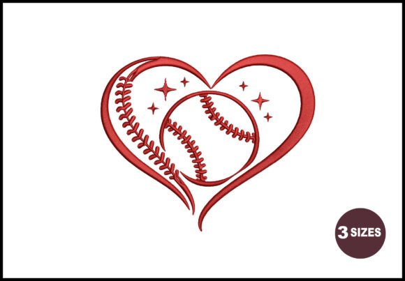 Baseball Heart Embroidery: A Craft Fair Crowd-Pleaser?