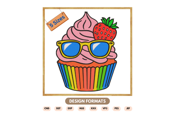 Cool Cupcake Embroidery Design: Sweet, Playful, and Practical?