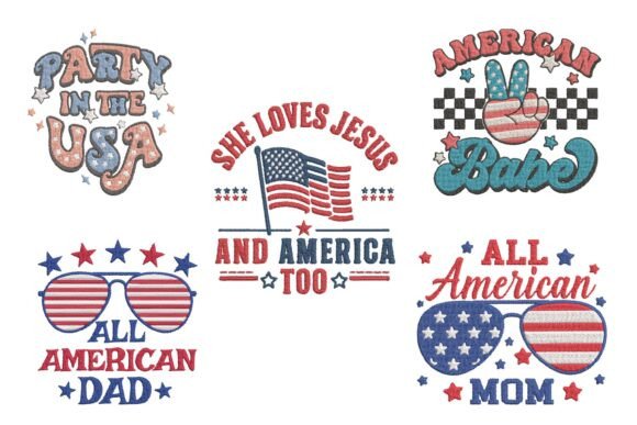 h1Patriotic Family USA Embroidery Design Review for Real Projects/h1