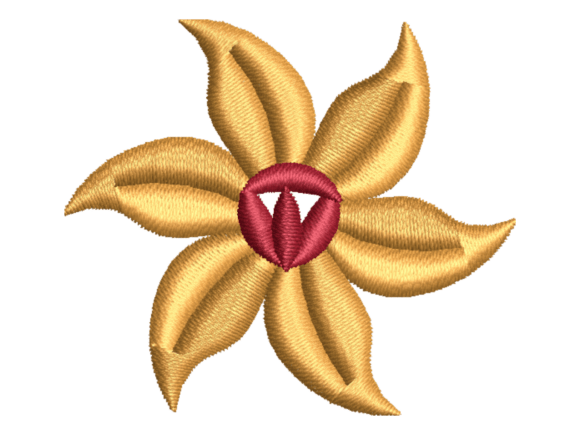 Ottoman Six Petal Flower Embroidery Review