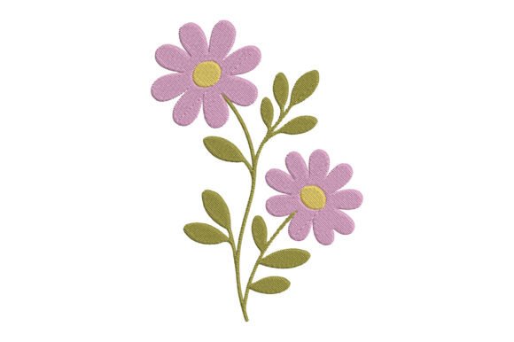 Pink Daisy Flower Embroidery Design Review for Gift Makers