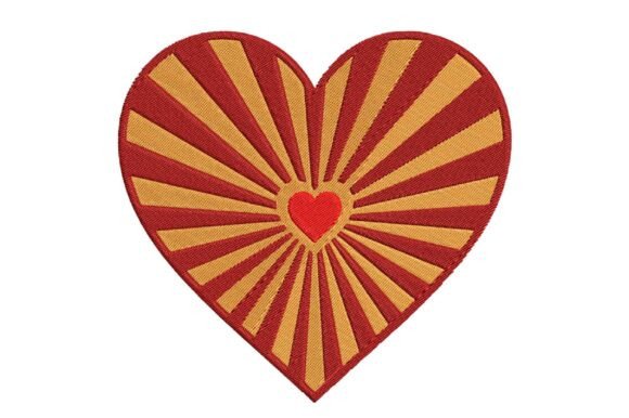 Sunburst Heart Embroidery: A Designer’s Review for Small Business Branding